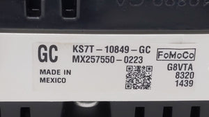 2019-2020 Ford Fusion Instrument Cluster Speedometer Gauges P/N:DS7T-10890-GA KS7T-10849-GC Fits 2019 2020 OEM Used Auto Parts - Oemusedautoparts1.com