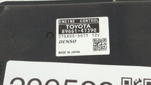 2011 Toyota Prius PCM Engine Computer ECU ECM PCU OEM P/N:89661-47390 89681-47211 Fits OEM Used Auto Parts