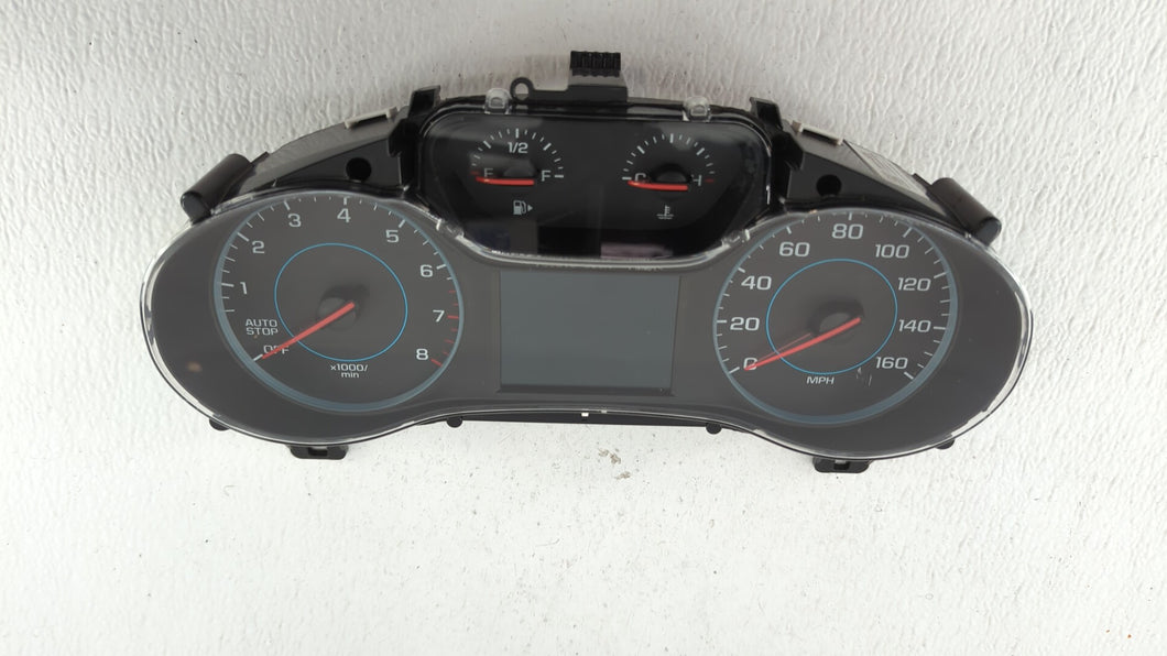 2018 Chevrolet Cruze Instrument Cluster Speedometer Gauges P/N:39084636 42668707 Fits OEM Used Auto Parts - Oemusedautoparts1.com