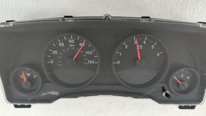 2011-2012 Jeep Compass Instrument Cluster Speedometer Gauges P/N:68080402AE 98080402AD Fits 2011 2012 OEM Used Auto Parts