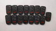 Lot of 15 Honda Keyless Entry Remote Fob MIXED FCC IDS MIXED PART NUMBERS - Oemusedautoparts1.com