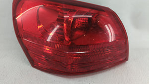 2008-2015 Nissan Rogue Tail Light Assembly Driver Left OEM Fits 2008 2009 2010 2011 2012 2013 2014 2015 OEM Used Auto Parts - Oemusedautoparts1.com