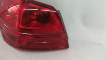 2008-2015 Nissan Rogue Tail Light Assembly Driver Left OEM Fits 2008 2009 2010 2011 2012 2013 2014 2015 OEM Used Auto Parts - Oemusedautoparts1.com