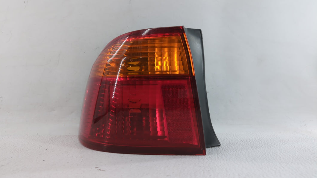 1999-2000 Honda Civic Tail Light Assembly Driver Left OEM Fits 1999 2000 OEM Used Auto Parts - Oemusedautoparts1.com