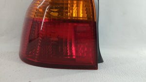 1999-2000 Honda Civic Tail Light Assembly Driver Left OEM Fits 1999 2000 OEM Used Auto Parts - Oemusedautoparts1.com