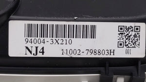 2014-2016 Hyundai Elantra Instrument Cluster Speedometer Gauges P/N:94004-3X210 94004-3Y010 Fits 2014 2015 2016 OEM Used Auto Parts - Oemusedautoparts1.com