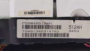 2011-2014 Chrysler 200 Instrument Cluster Speedometer Gauges P/N:P56046514AE P56046911AC Fits 2011 2012 2013 2014 OEM Used Auto Parts - Oemusedautoparts1.com