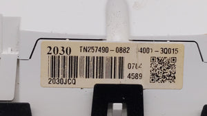 2011-2014 Hyundai Sonata Instrument Cluster Speedometer Gauges P/N:94001-3Q014 94011-3Q010 Fits 2011 2012 2013 2014 OEM Used Auto Parts - Oemusedautoparts1.com