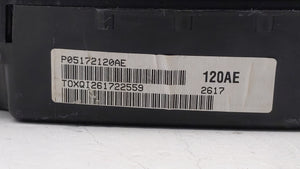 2008 Chrysler 300 Instrument Cluster Speedometer Gauges P/N:P05172120AE Fits OEM Used Auto Parts