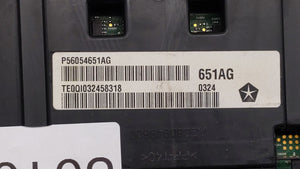 2014 Jeep Cherokee Instrument Cluster Speedometer Gauges P/N:P56054651AH P56054651AG Fits OEM Used Auto Parts - Oemusedautoparts1.com