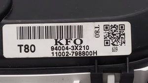 2014-2016 Hyundai Elantra Instrument Cluster Speedometer Gauges P/N:94004-3X210 94004-3Y010 Fits 2014 2015 2016 OEM Used Auto Parts - Oemusedautoparts1.com