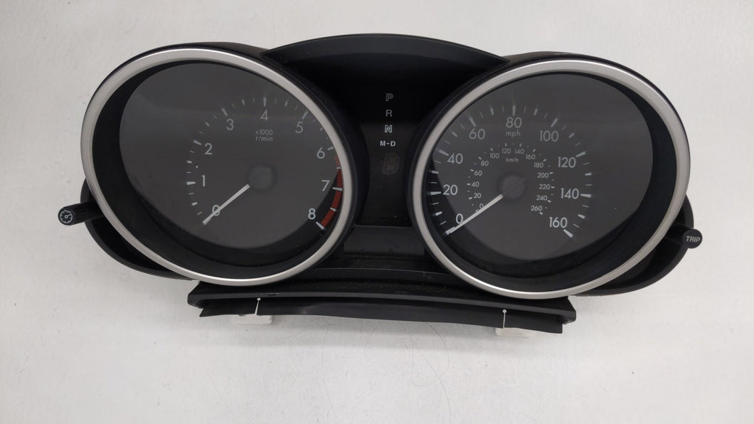 2012-2014 Mazda 5 Instrument Cluster Speedometer Gauges P/N:BBM6 55 430 R4CG37 Fits 2012 2013 2014 OEM Used Auto Parts - Oemusedautoparts1.com