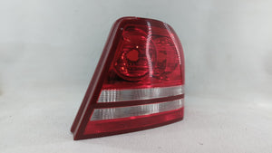 2008-2010 Dodge Avenger Tail Light Assembly Passenger Right OEM P/N:05303990AG E132707 Fits 2008 2009 2010 OEM Used Auto Parts - Oemusedautoparts1.com