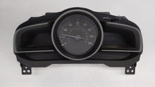 2017 Mazda 3 Instrument Cluster Speedometer Gauges Fits OEM Used Auto Parts - Oemusedautoparts1.com