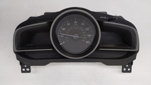 2017 Mazda 3 Instrument Cluster Speedometer Gauges Fits OEM Used Auto Parts - Oemusedautoparts1.com