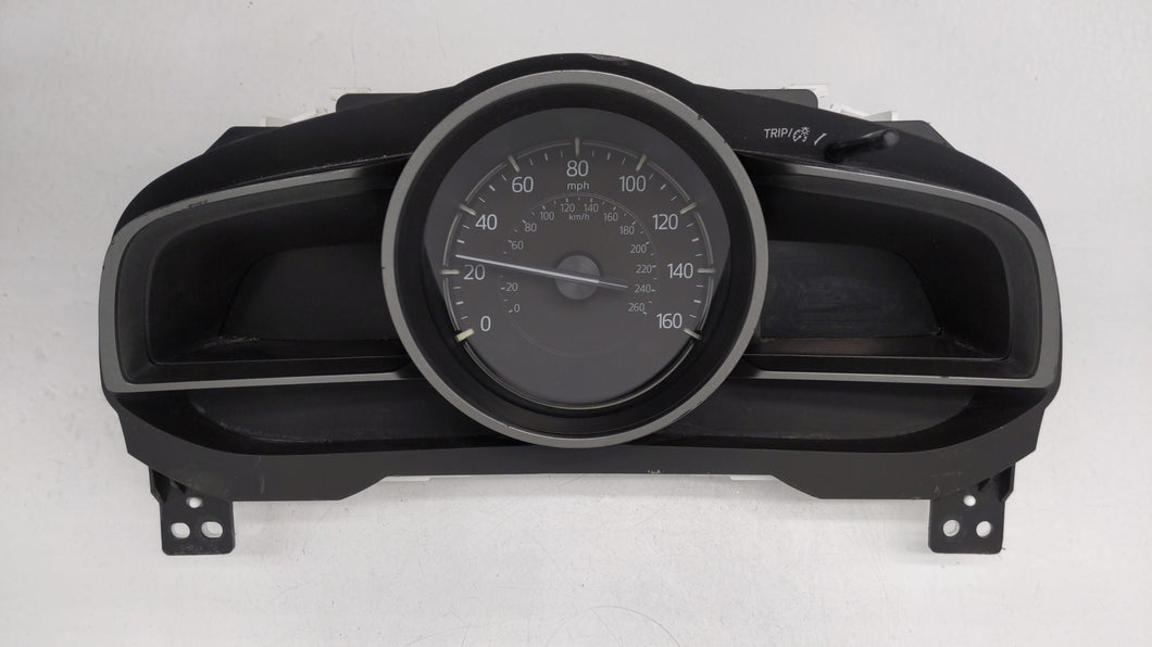 2017 Mazda 3 Instrument Cluster Speedometer Gauges Fits OEM Used Auto Parts - Oemusedautoparts1.com