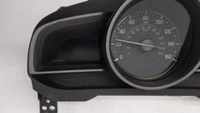 2017 Mazda 3 Instrument Cluster Speedometer Gauges Fits OEM Used Auto Parts - Oemusedautoparts1.com