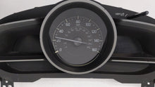 2017 Mazda 3 Instrument Cluster Speedometer Gauges Fits OEM Used Auto Parts - Oemusedautoparts1.com