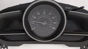 2017 Mazda 3 Instrument Cluster Speedometer Gauges Fits OEM Used Auto Parts - Oemusedautoparts1.com