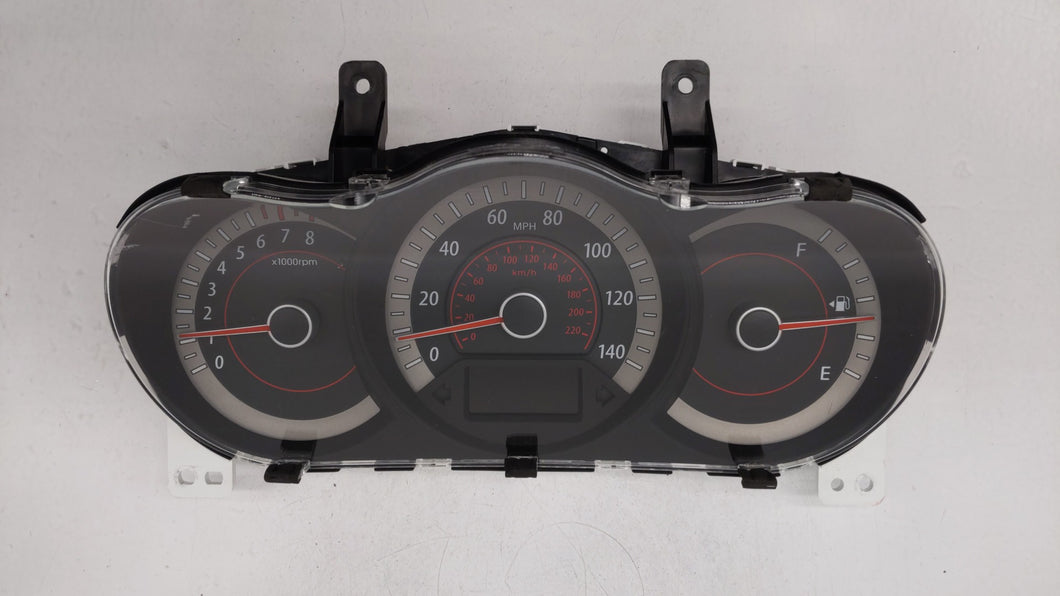 2010 Kia Forte Instrument Cluster Speedometer Gauges P/N:94001-1M021 Fits OEM Used Auto Parts - Oemusedautoparts1.com