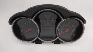 2013-2014 Chevrolet Cruze Instrument Cluster Speedometer Gauges P/N:95129378 Fits 2013 2014 OEM Used Auto Parts - Oemusedautoparts1.com