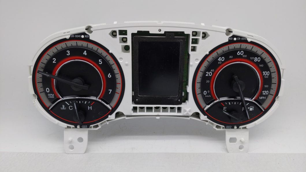 2014 Dodge Journey Instrument Cluster Speedometer Gauges P/N:P56054812AB P56054812AA Fits OEM Used Auto Parts - Oemusedautoparts1.com