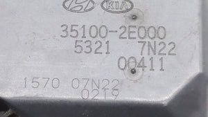 2011-2018 Hyundai Elantra Throttle Body P/N:35100-2E710 35100-2E000 Fits 2011 2012 2013 2014 2015 2016 2017 2018 2019 OEM Used Auto Parts - Oemusedautoparts1.com