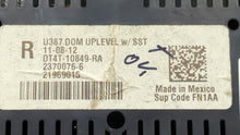 2013 Ford Edge Instrument Cluster Speedometer Gauges P/N:DT4T-10849-RA DT4T-10849-RB Fits OEM Used Auto Parts - Oemusedautoparts1.com