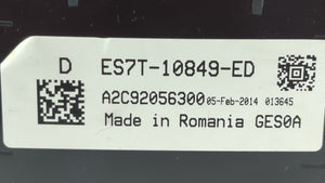 2014 Ford Fusion Instrument Cluster Speedometer Gauges P/N:ES7T-10849-EB ES7T-10849-EA Fits 2015 OEM Used Auto Parts - Oemusedautoparts1.com