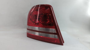 2008-2010 Dodge Avenger Tail Light Assembly Driver Left OEM P/N:05303991AG 05303991AD Fits 2008 2009 2010 OEM Used Auto Parts - Oemusedautoparts1.com