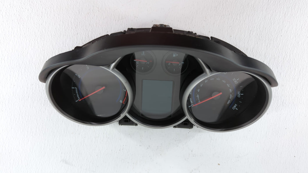 2011 Chevrolet Cruze Instrument Cluster Speedometer Gauges P/N:95216802 95235824 Fits OEM Used Auto Parts - Oemusedautoparts1.com