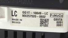 2016 Ford Taurus Instrument Cluster Speedometer Gauges P/N:GG1T-10849-LC Fits OEM Used Auto Parts - Oemusedautoparts1.com