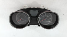 2014-2016 Hyundai Elantra Instrument Cluster Speedometer Gauges P/N:94004-3X210 94004-3Y010 Fits 2014 2015 2016 OEM Used Auto Parts - Oemusedautoparts1.com