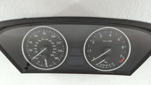 2007-2011 Bmw X5 Instrument Cluster Speedometer Gauges P/N:9 153 837 9 143 829 Fits 2007 2008 2009 2010 2011 OEM Used Auto Parts