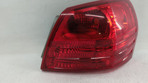 2008-2015 Nissan Rogue Tail Light Assembly Passenger Right OEM Fits 2008 2009 2010 2011 2012 2013 2014 2015 OEM Used Auto Parts - Oemusedautoparts1.com