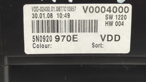 2009 Volkswagen Tiguan Instrument Cluster Speedometer Gauges P/N:5N0920970F 5N0920970E Fits OEM Used Auto Parts - Oemusedautoparts1.com