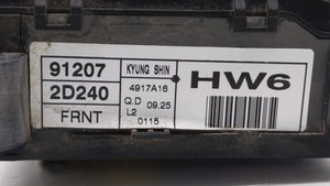 2004-2006 Hyundai Elantra Fusebox Fuse Box Panel Relay Module P/N:91207-2D240 91207-2D241 Fits 2003 2004 2005 2006 2007 2008 OEM Used Auto Parts