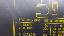 2010-2012 Hyundai Santa Fe Fusebox Fuse Box Panel Relay Module P/N:91115-2B050 91950-2B710 Fits 2010 2011 2012 OEM Used Auto Parts - Oemusedautoparts1.com