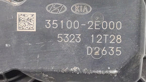 2011-2018 Hyundai Elantra Throttle Body P/N:35100-2E710 35100-2E000 Fits 2011 2012 2013 2014 2015 2016 2017 2018 2019 OEM Used Auto Parts - Oemusedautoparts1.com 