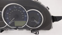 2014-2016 Toyota Corolla Instrument Cluster Speedometer Gauges P/N:83800-0ZX10 Fits 2014 2015 2016 OEM Used Auto Parts - Oemusedautoparts1.com