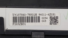 2013-2014 Hyundai Santa Fe Instrument Cluster Speedometer Gauges P/N:94011-4Z031 94011-4Z001 Fits 2013 2014 OEM Used Auto Parts - Oemusedautoparts1.com