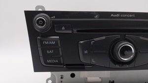 2010-2012 Audi A4 Quattro Radio AM FM Cd Player Receiver Replacement P/N:8T1 035 186 R 4G0035082C Fits OEM Used Auto Parts - Oemusedautoparts1.com