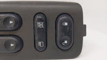 2005 Mercury Mariner Master Power Window Switch Replacement Driver Side Left Fits OEM Used Auto Parts - Oemusedautoparts1.com