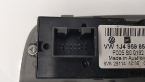 2007 Volkswagen Jetta Master Power Window Switch Replacement Driver Side Left Fits OEM Used Auto Parts - Oemusedautoparts1.com