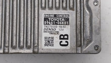 2012-2014 Toyota Camry PCM Engine Computer ECU ECM PCU OEM P/N:89661-06K63 89661-06K84 Fits 2012 2013 2014 OEM Used Auto Parts