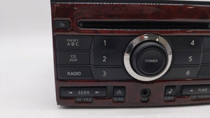 2008 Nissan Maxima Radio AM FM Cd Player Receiver Replacement P/N:28090 ZK30A 28185 ZE50B Fits OEM Used Auto Parts - Oemusedautoparts1.com 