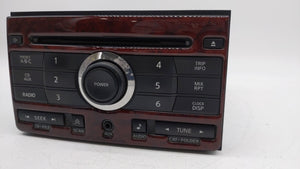 2008 Nissan Maxima Radio AM FM Cd Player Receiver Replacement P/N:28090 ZK30A 28185 ZE50B Fits OEM Used Auto Parts - Oemusedautoparts1.com 