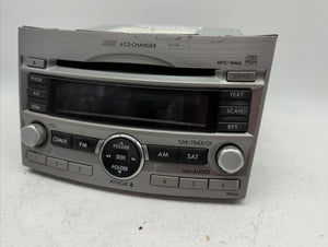 2010-2012 Subaru Legacy Radio AM FM Cd Player Receiver Replacement P/N:86201AJ60A Fits 2010 2011 2012 OEM Used Auto Parts