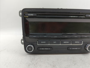 2014 Volkswagen Jetta Radio AM FM Cd Player Receiver Replacement P/N:1K0035164F 1K0 035 164 F Fits 2013 2015 OEM Used Auto Parts