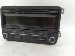 2014 Volkswagen Jetta Radio AM FM Cd Player Receiver Replacement P/N:1K0035164F 1K0 035 164 F Fits 2013 2015 OEM Used Auto Parts